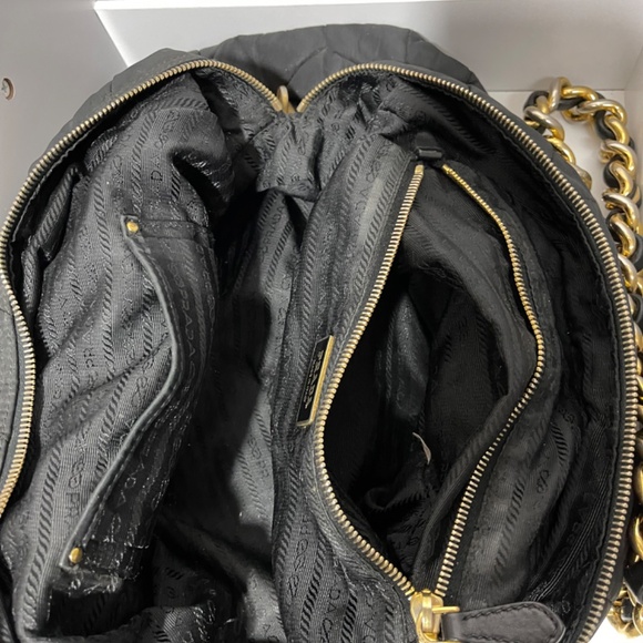 Prada Catena Chevron Chain Large Bag - Picture 9 of 14